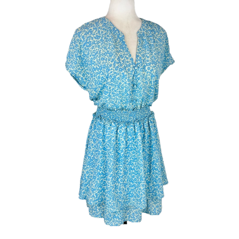 Sienna Sky blue floral dress